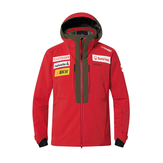 DESCENTE swiss ski team ミドラージャケット Insulated Jacket Swiss-Ski Team Alpin Replica Men | Swiss-Ski Store