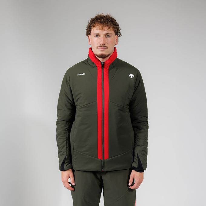 ski DESCENTE ミドラージャケット team swiss